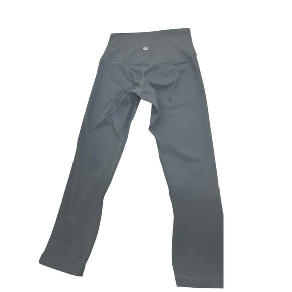 Lululemon Align High-Rise Crop 21" Nulu Leggings Belgian Blue Size 4 - Picture 8 of 9
